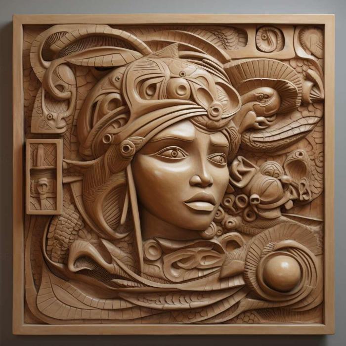 نموذج ثلاثي الأبعاد لآلة CNC 3D Art 